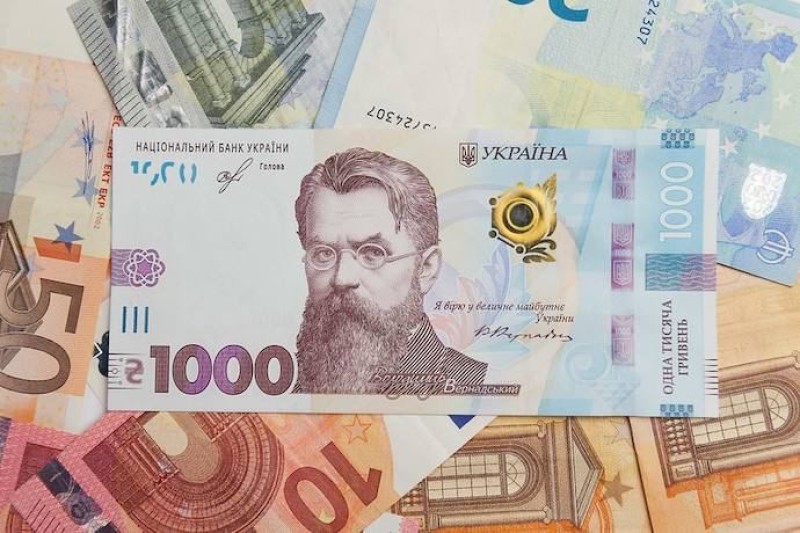 In Ukraine, the hryvnia may be pegged to the euro instead of the dollar.