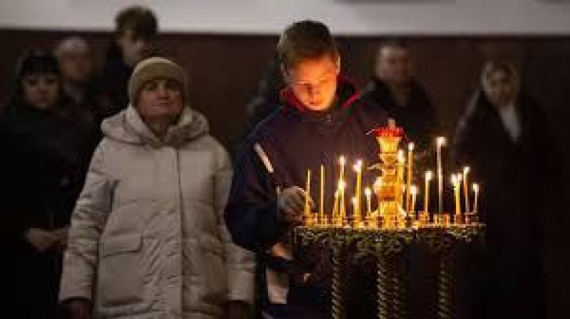 There is a curfew in Kyiv on Easter night. And on Easter night...