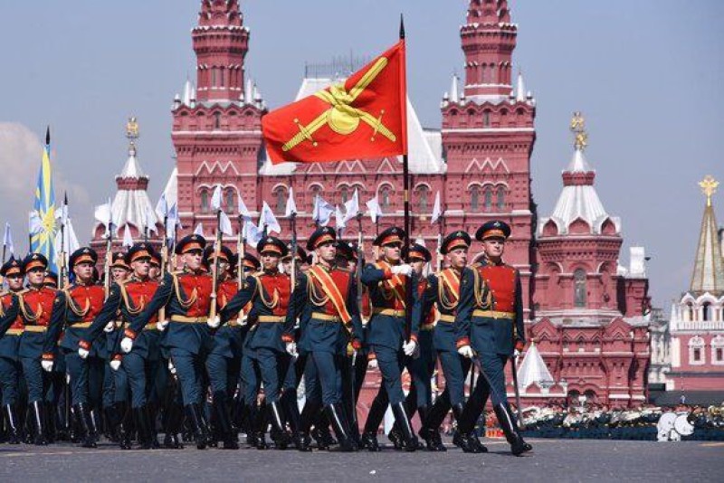 They are also preparing for the Victory Parade in Moscow. 